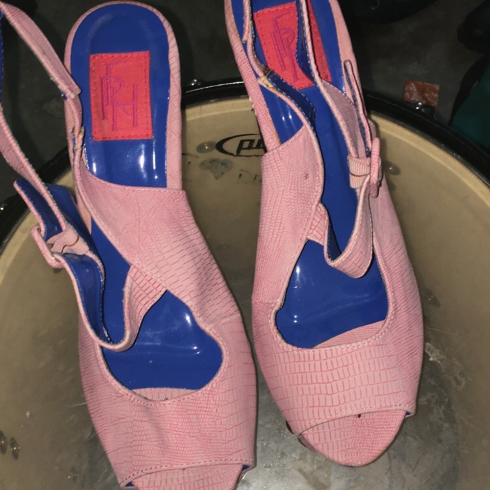Pink heels